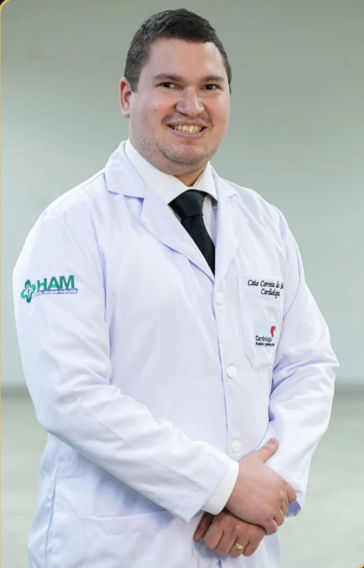 Dr. Caio Correia, cardiologista e arritmologista da Telecordis